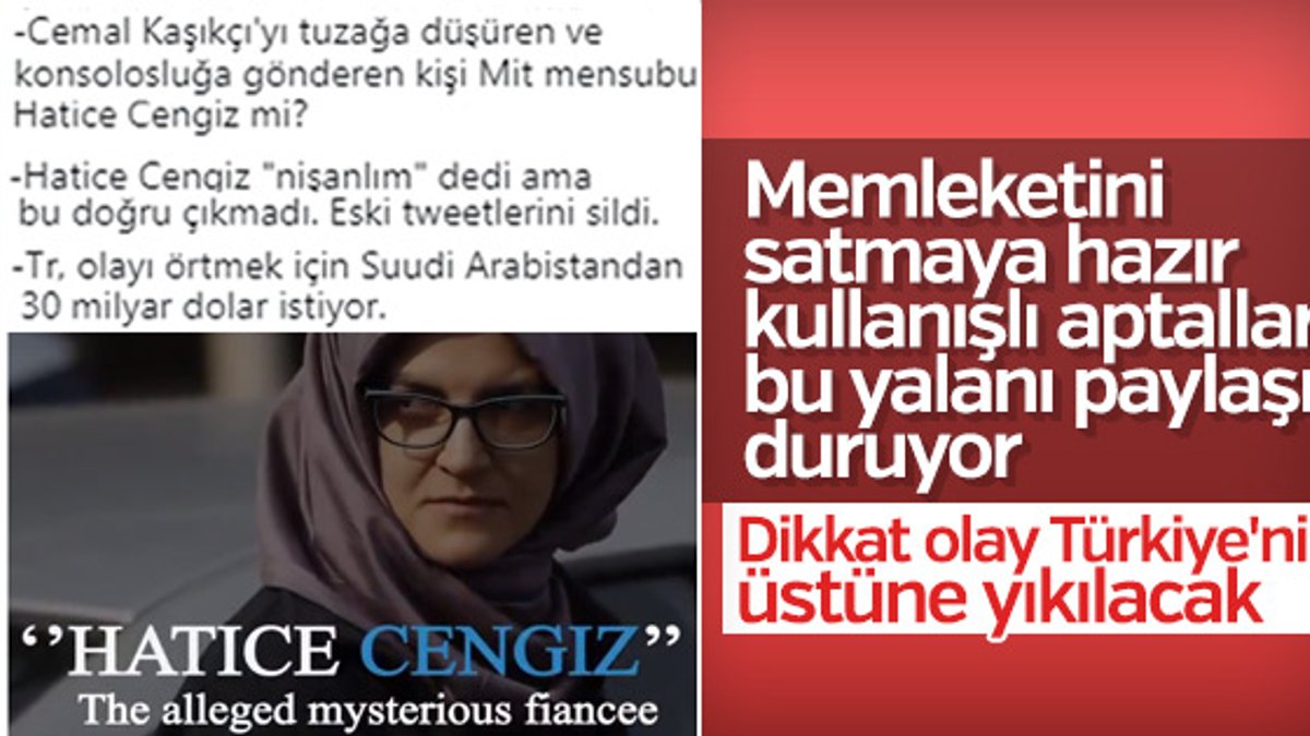 Kaşıkçı cinayeti Türkiye'ye yıkılmaya çalışılıyor