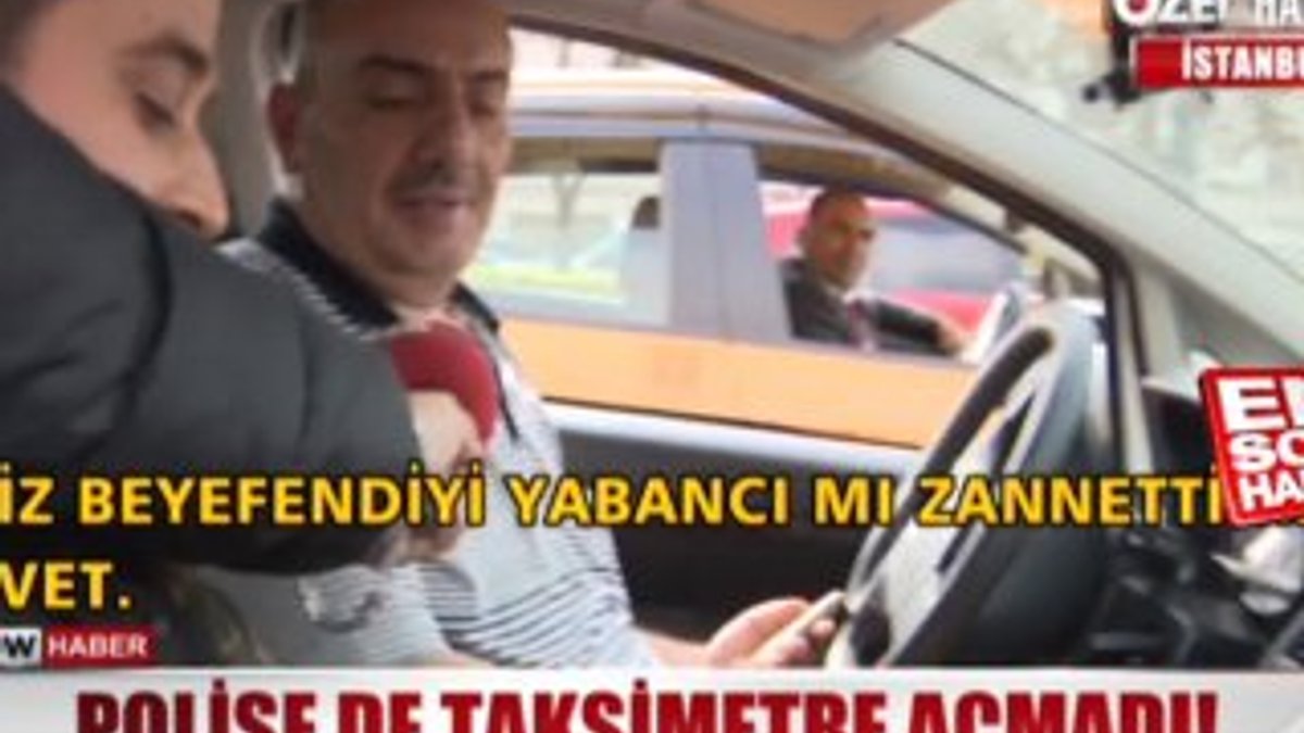 İstanbul'da taksicilere denetim