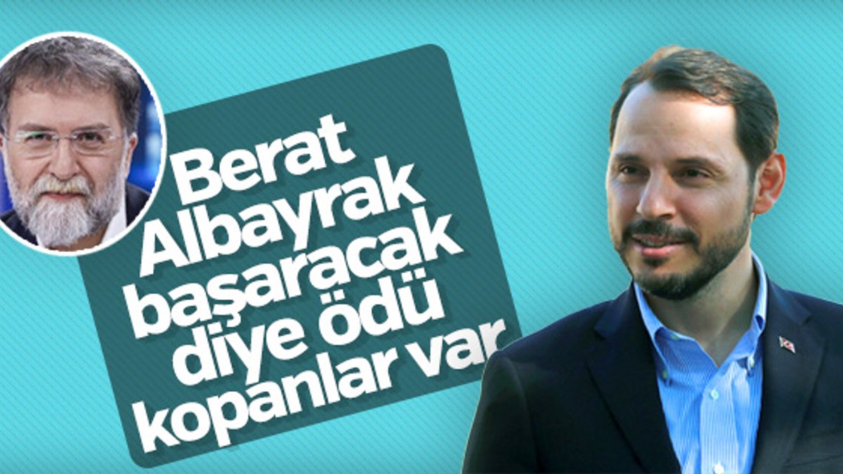 Ahmet Hakan: Berat Albayrak başaracak diye ödü kopanlar var