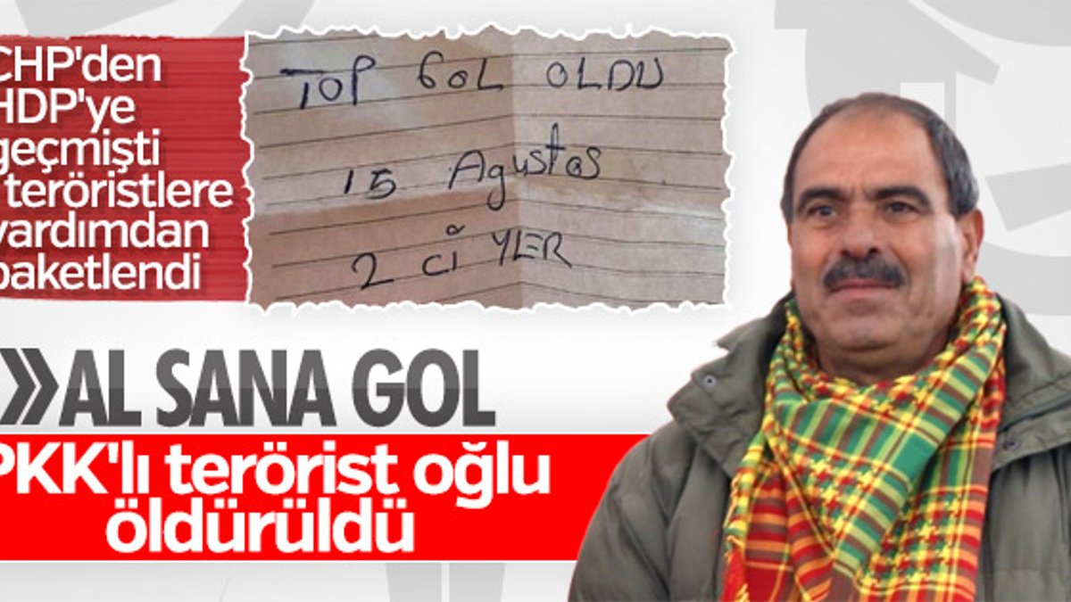 HDP'li başkanın PKK'lı oğlu öldürüldü