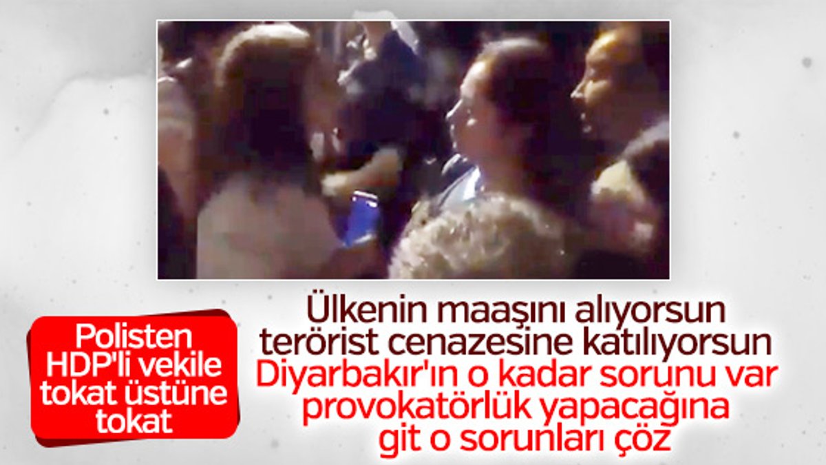 Polisten HDP'li milletvekiline ayar