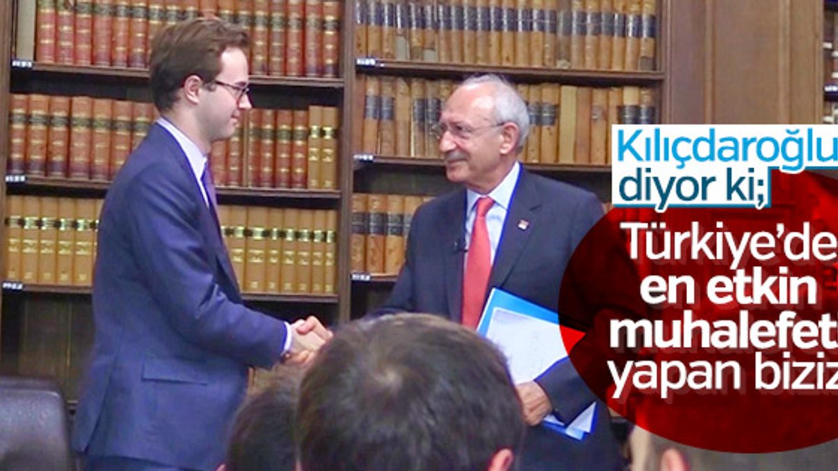 Kemal Kılıçdaroğlu yaptıkları muhalefetten memnun