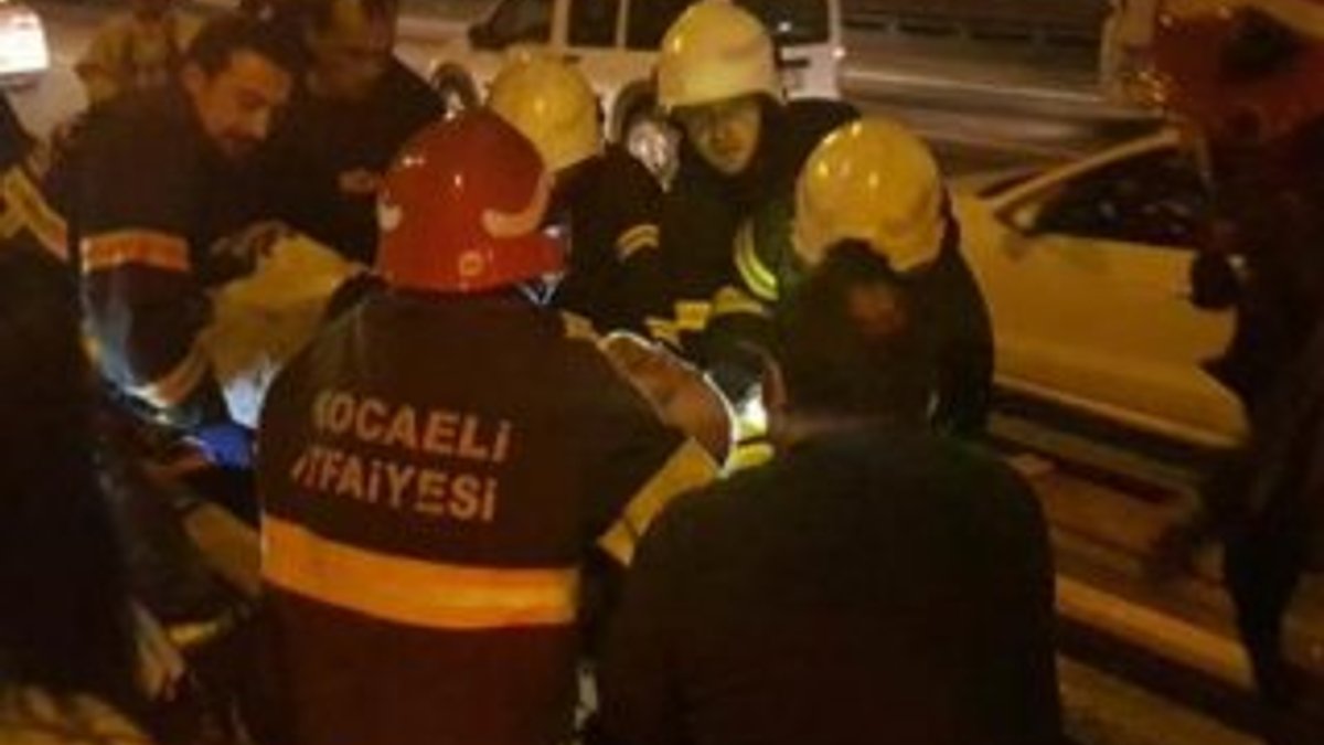 Kocaeli'de zincirleme kaza: 16 yaralı