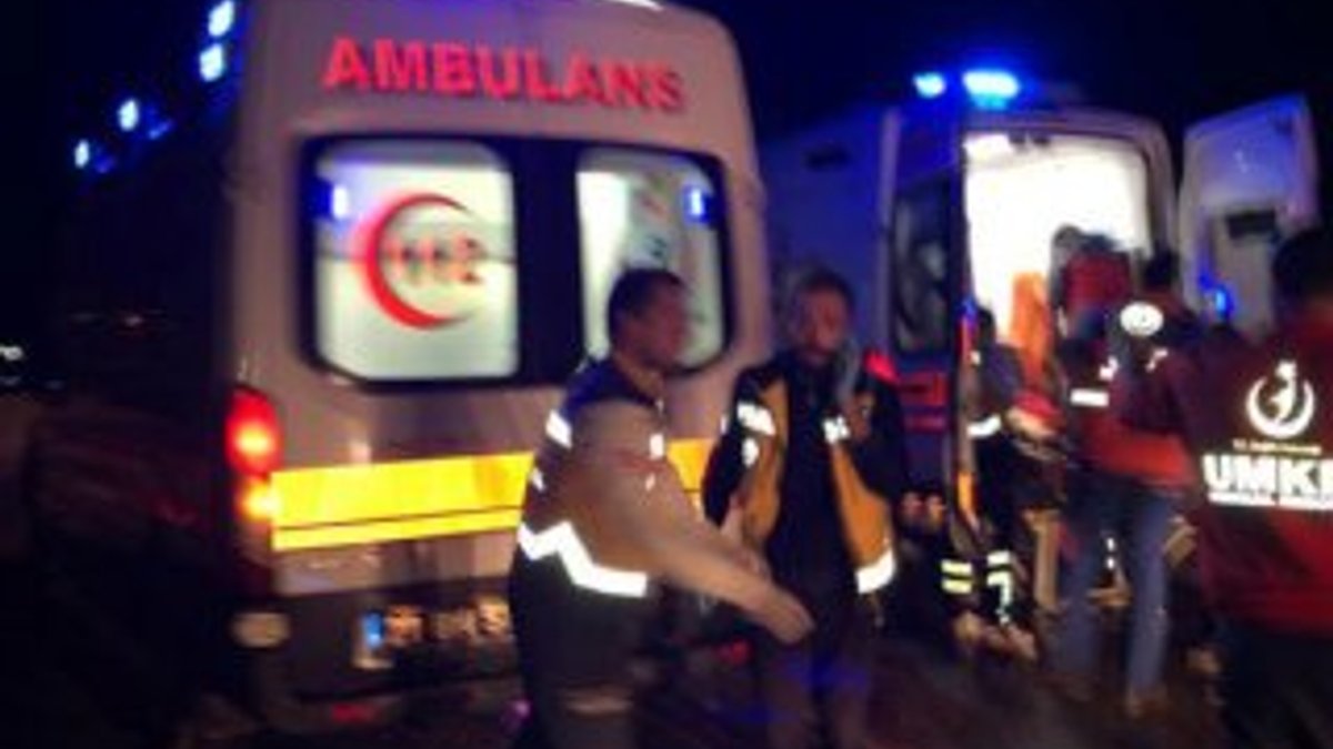 Diyarbakır'da otobüs devrildi: 1 ölü, 30 yaralı