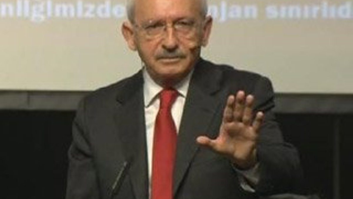 Kılıçdaroğlu: Genel başkanlıkta kimsenin önünü kesmedim
