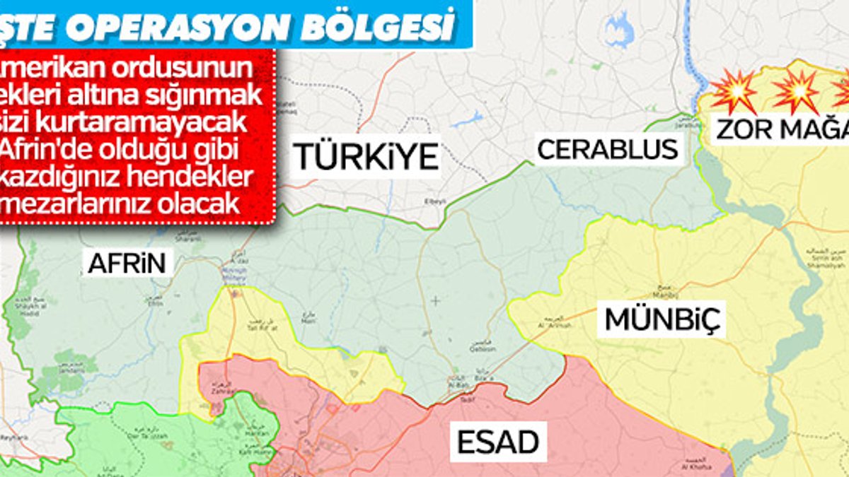 Suriye'nin kuzeyinde YPG'nin sonunu getirecek operasyon