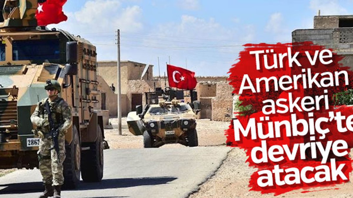 Türk ve Amerikan askeri devriye için hazır