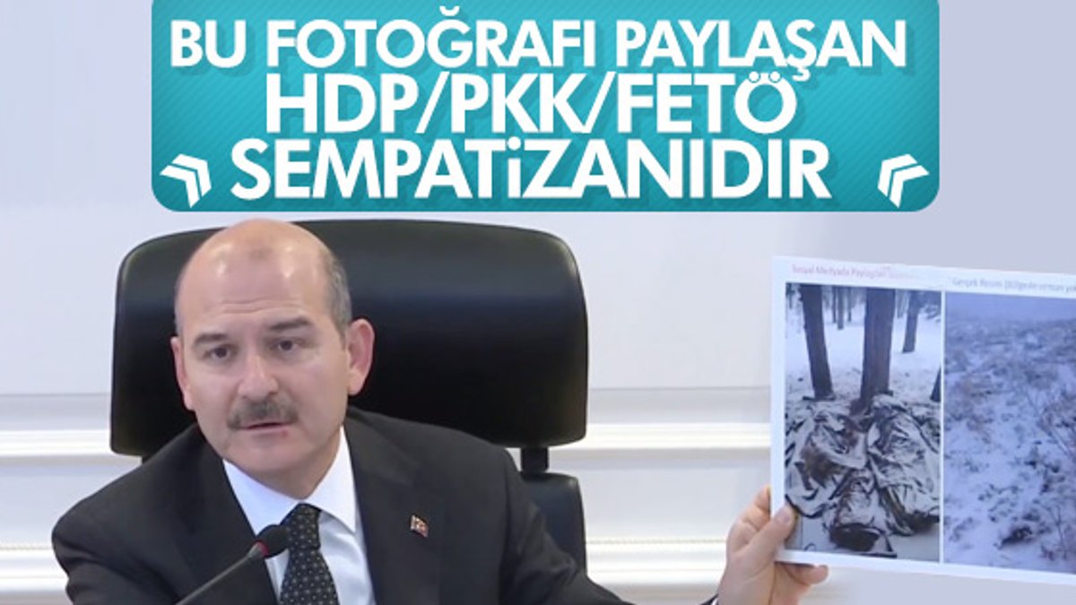 Bakan Soylu: Yalan paylaşım yapanlar HDP sempatizanı