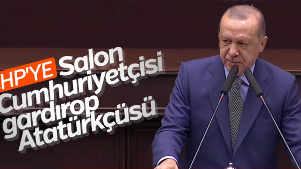 Erdoğan'dan CHP'lilere Atatürk eleştirisi