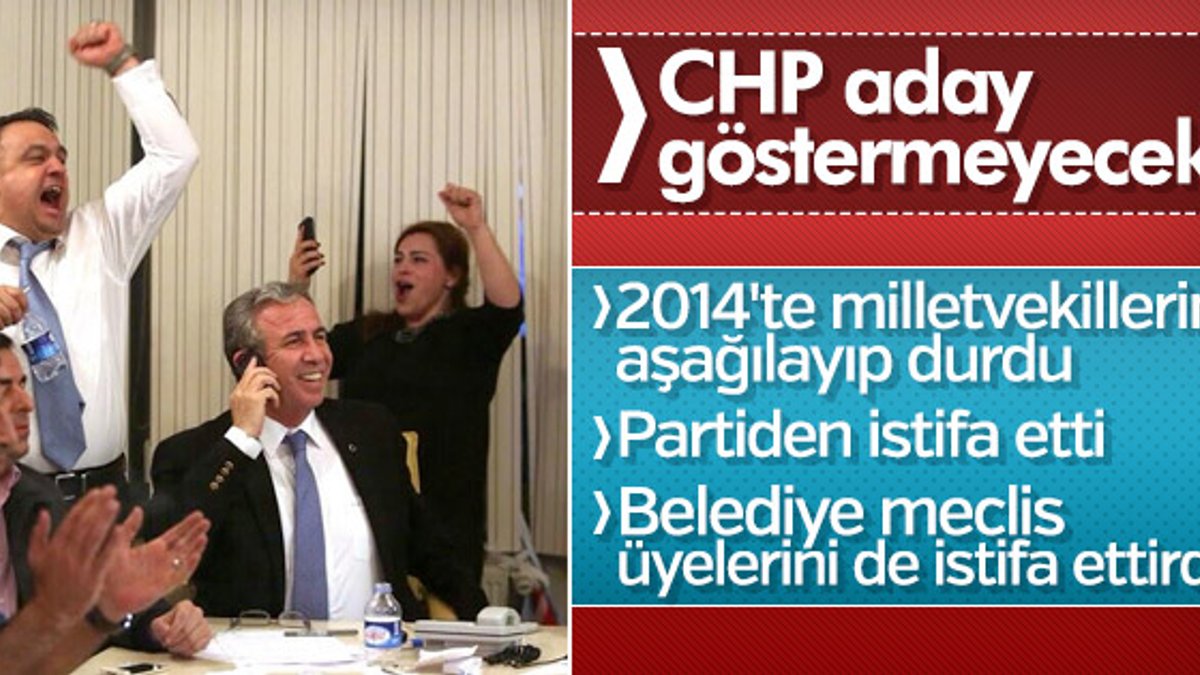 CHP, partililerini aşağıladığı için Yavaş'a mesafeli