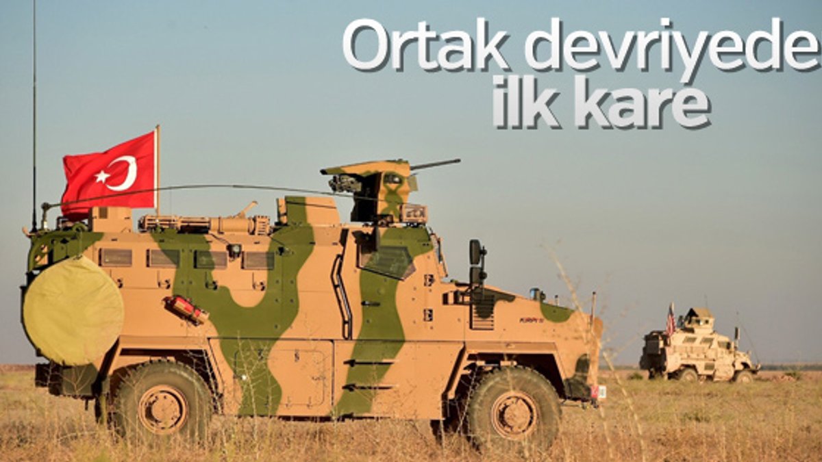 Türk ordusu ve ABD'den ortak devriye