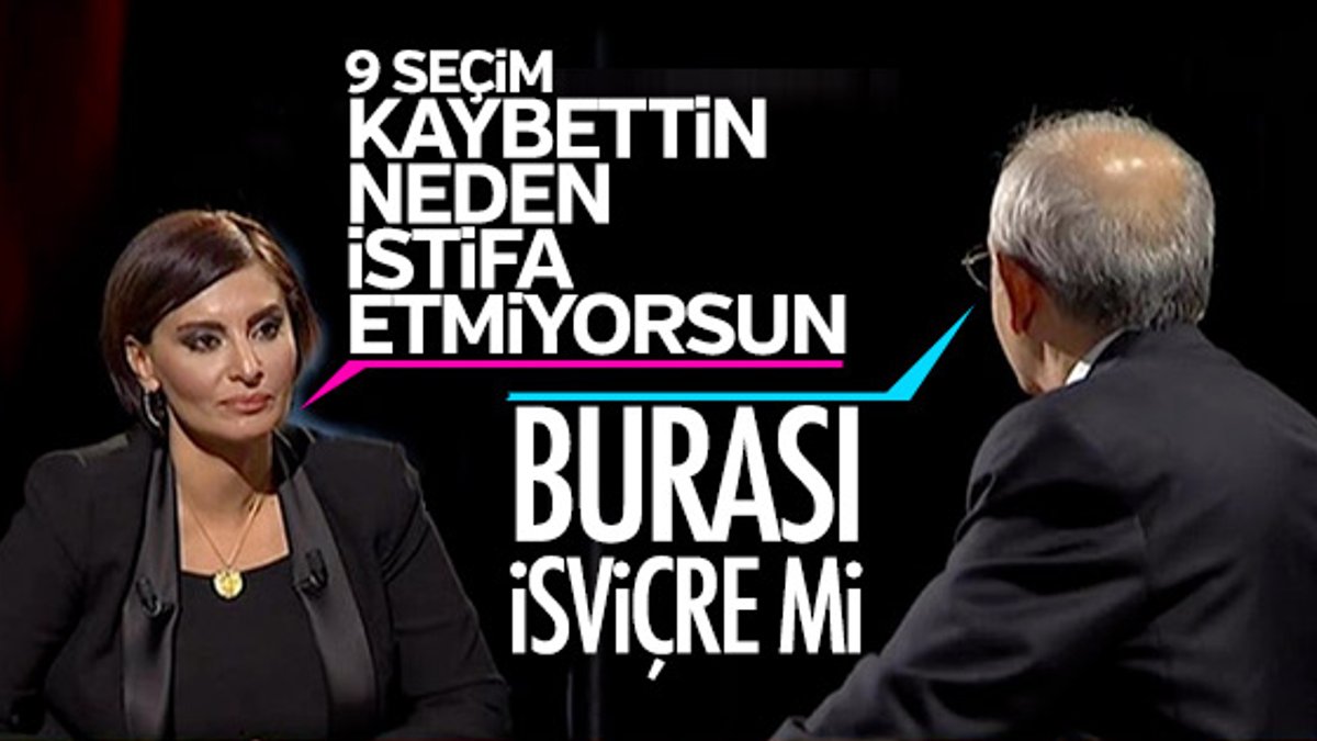 Kemal Kılıçdaroğlu'na neden istifa etmiyorsunuz sorusu