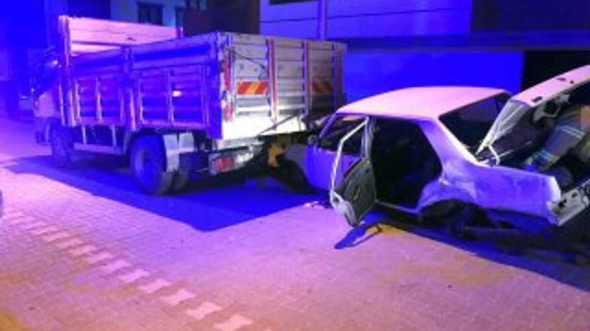 Balıkesir'de trafik kazası: 1 ölü 1 yaralı