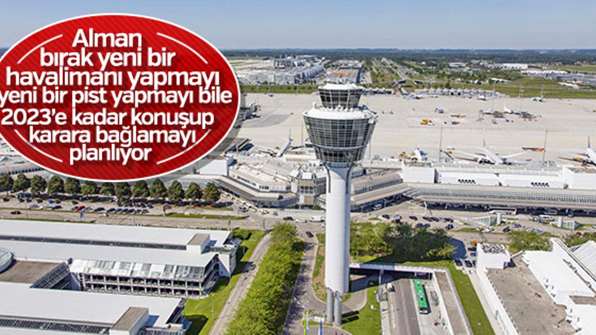 Münih Havalimanı'nın genişletilmesi ertelendi