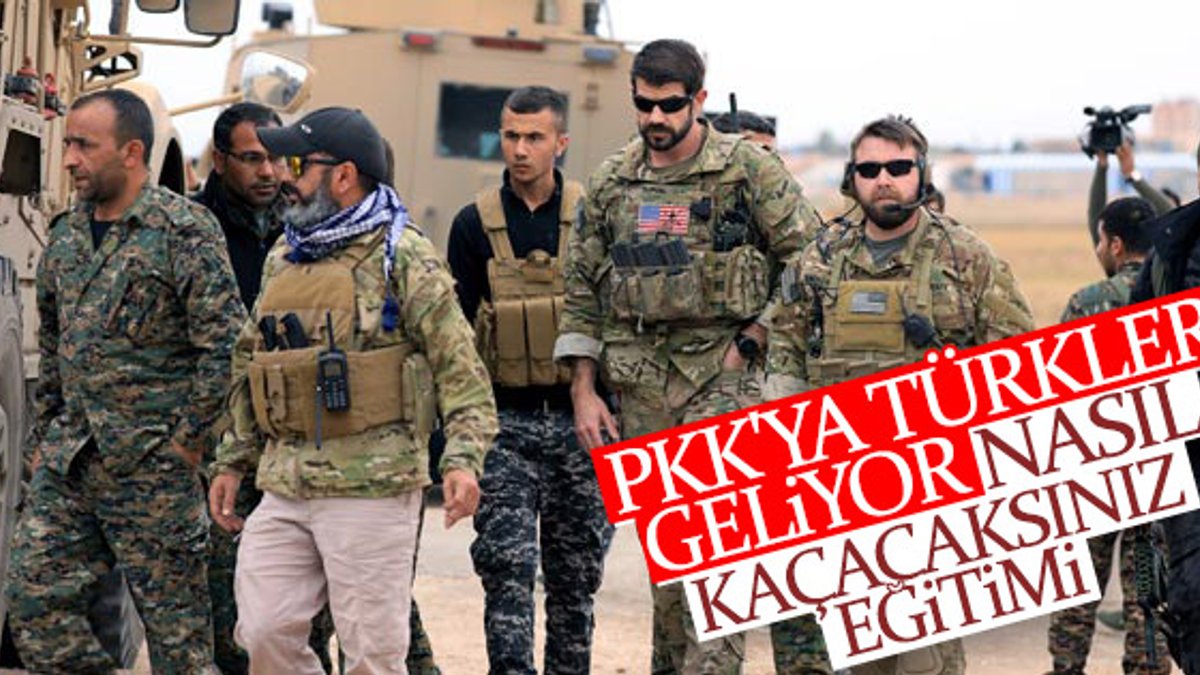 ABD'den PKK'ya eğitim