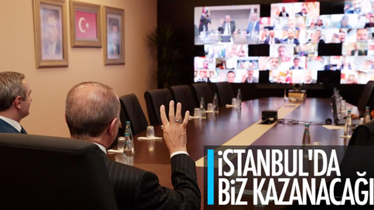 Başkan Erdoğan'dan ilçe başkanlarına İstanbul talimatı