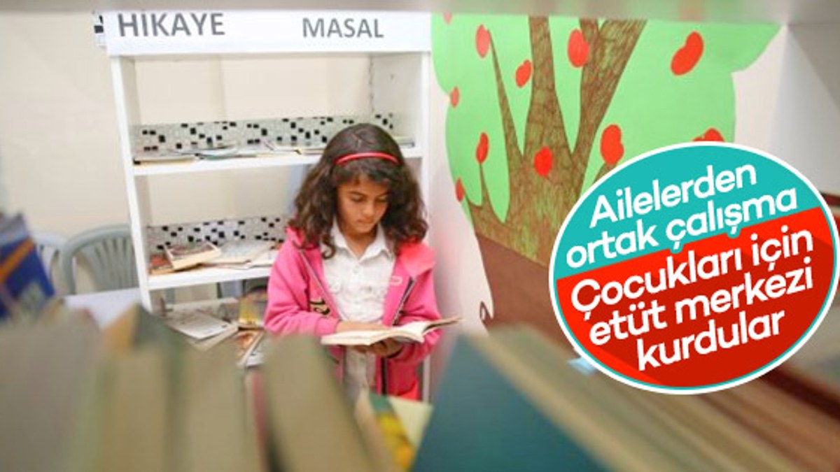 Nevşehir'de aileler çocukları için etüt merkezi kurdu