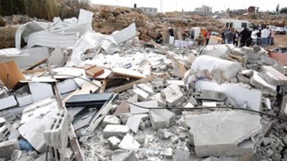 İsrail Doğu Kudüs'te Filistinlilere ait binayı yıktı