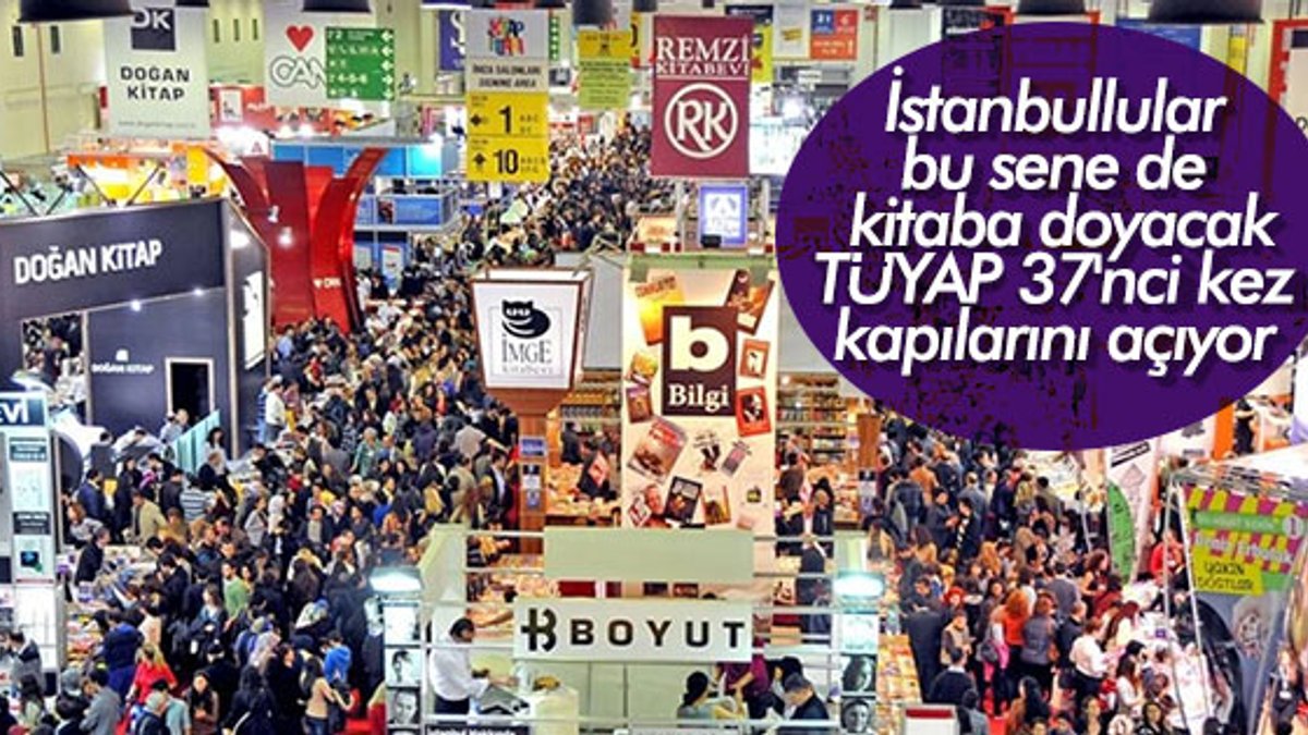Uluslararası İstanbul Kitap Fuarı için son iki gün