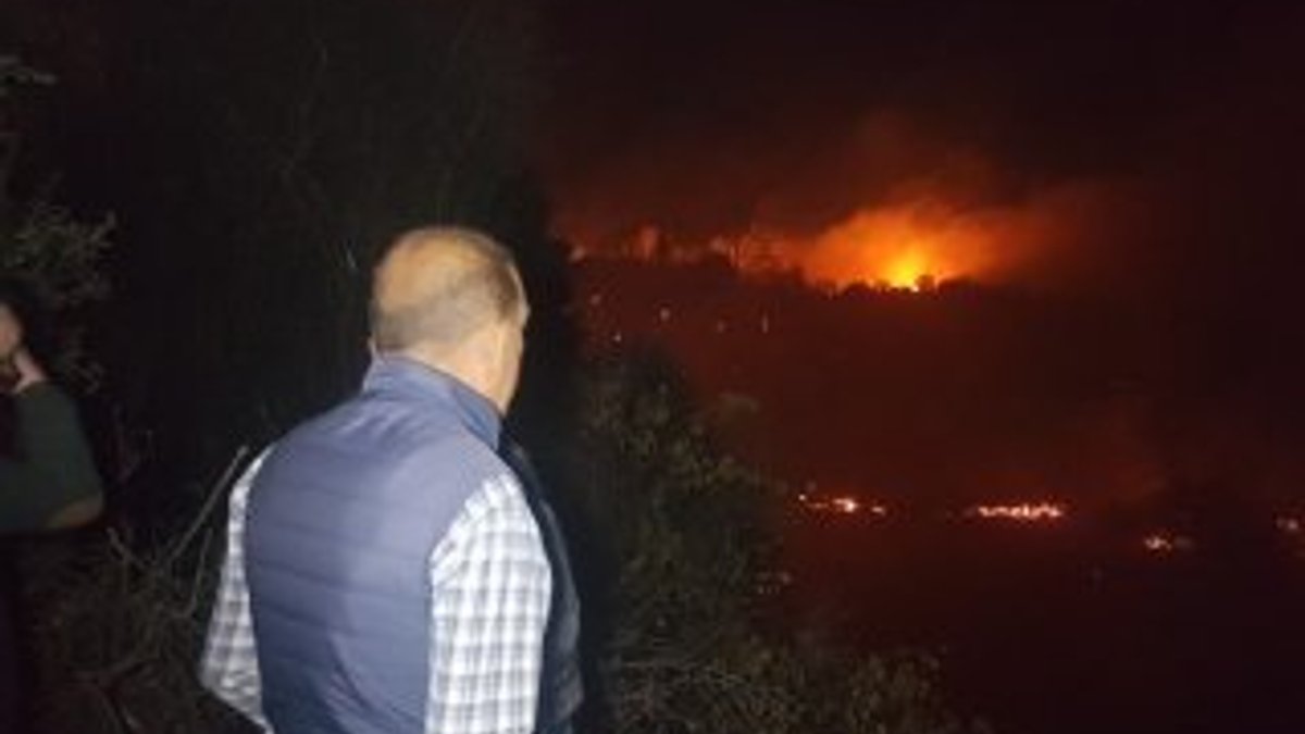 Antalya’da orman yangını: 4 mahalle tehdit altında