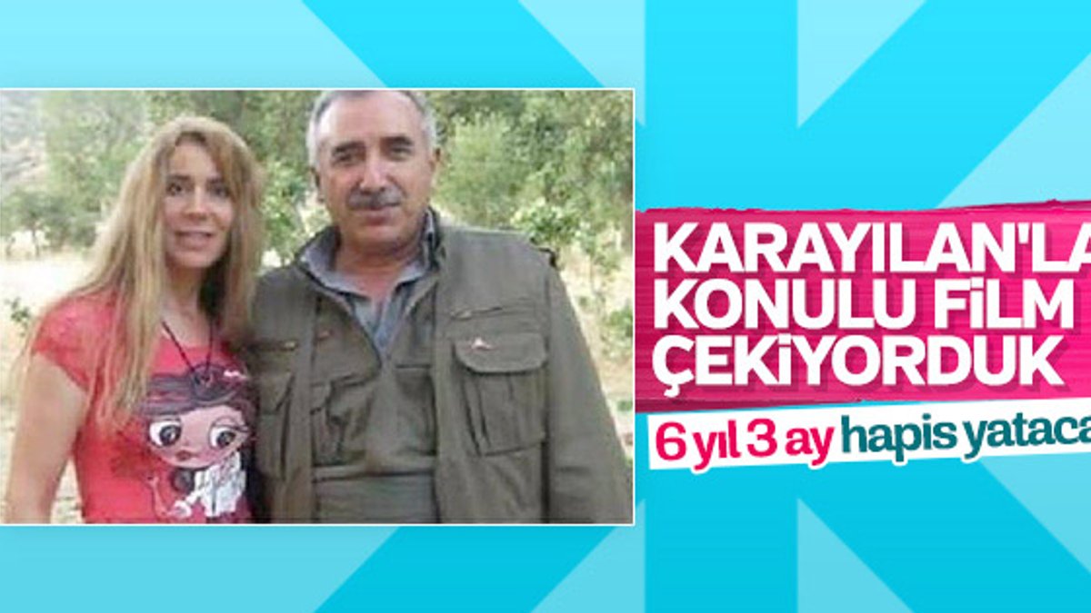 Murat Karayılan ile film çektik diyen kadına hapis cezası