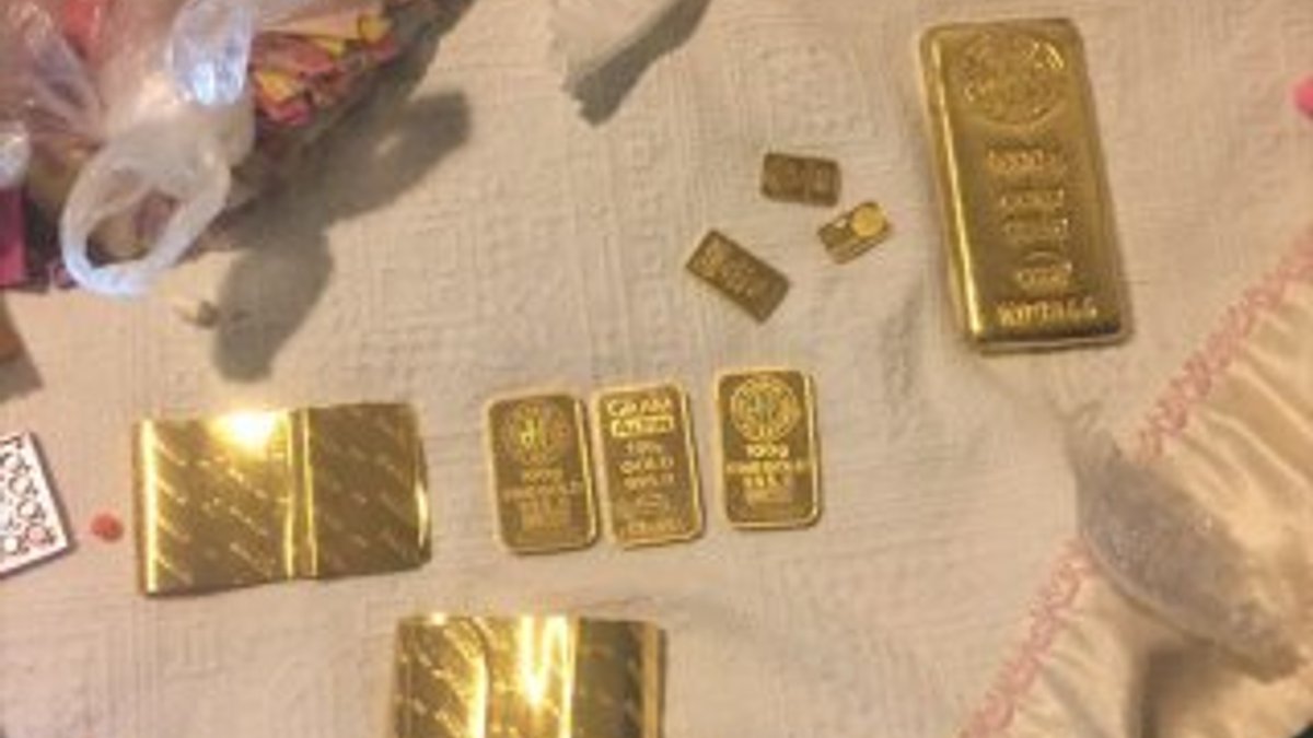 FETÖ evinden 2 kilogram külçe altın çıktı