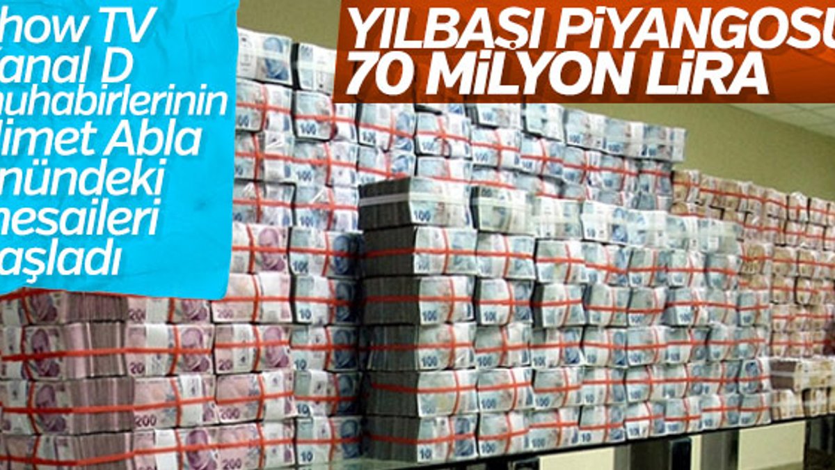 Milli Piyangonun büyük ikramiyesi 70 milyon lira