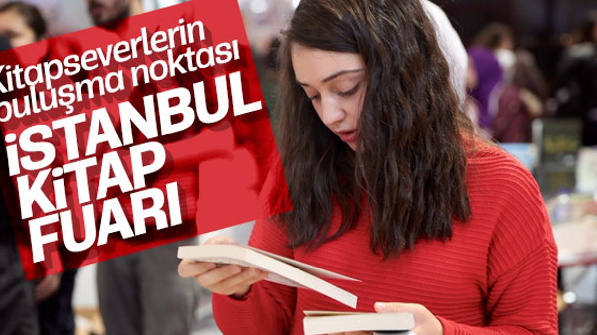 İstanbul Kitap Fuarı'na yoğun ilgi