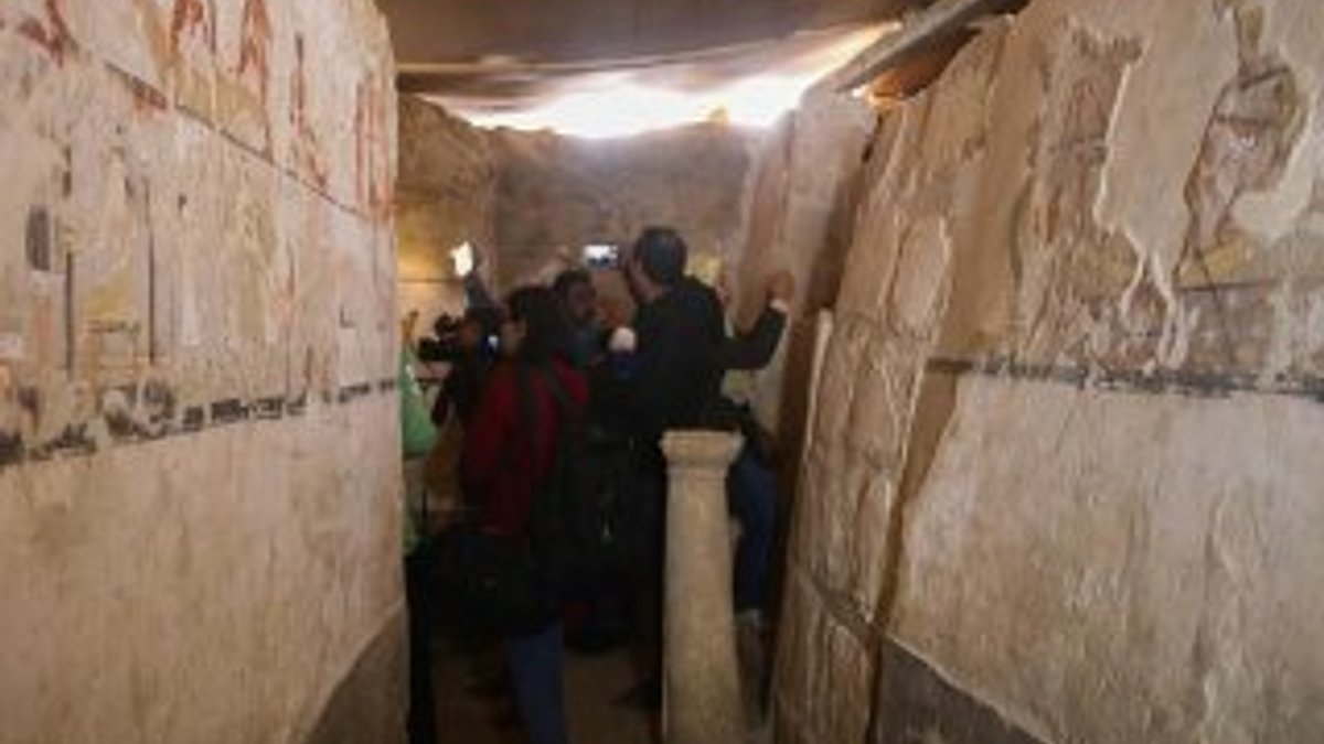 Mısır'da hamile bir kadına ait 3 bin 700 yıllık mezar