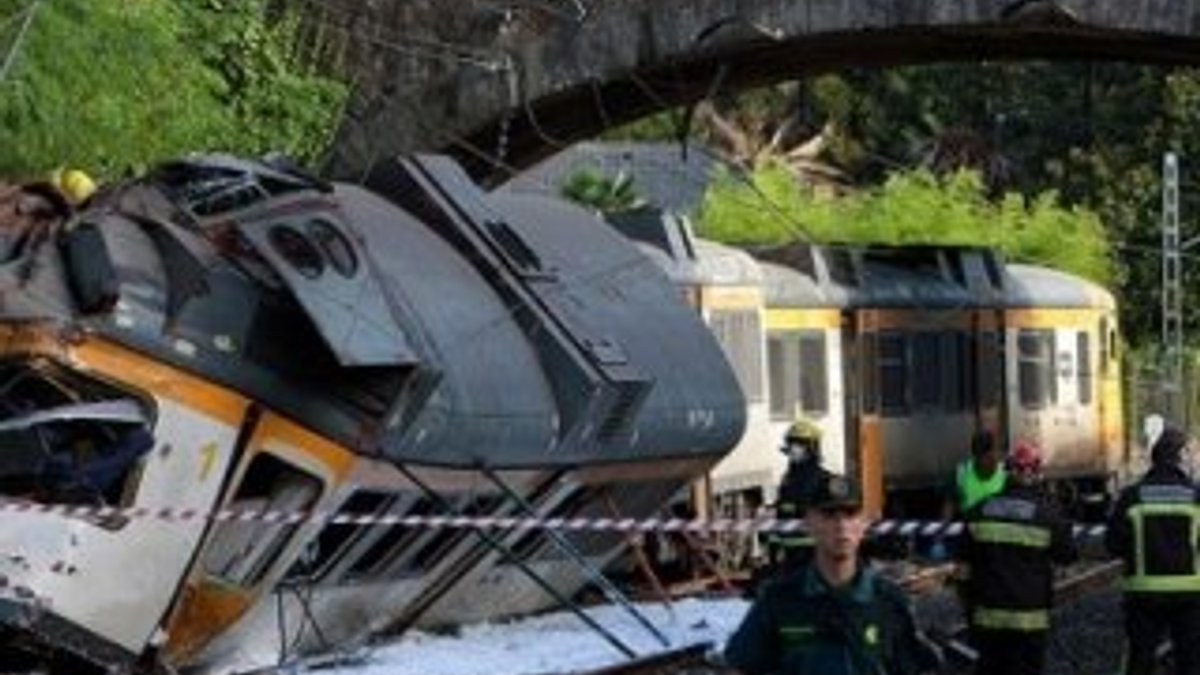 Barselona yakınlarında tren raydan çıktı: 1 ölü, 5 yaralı