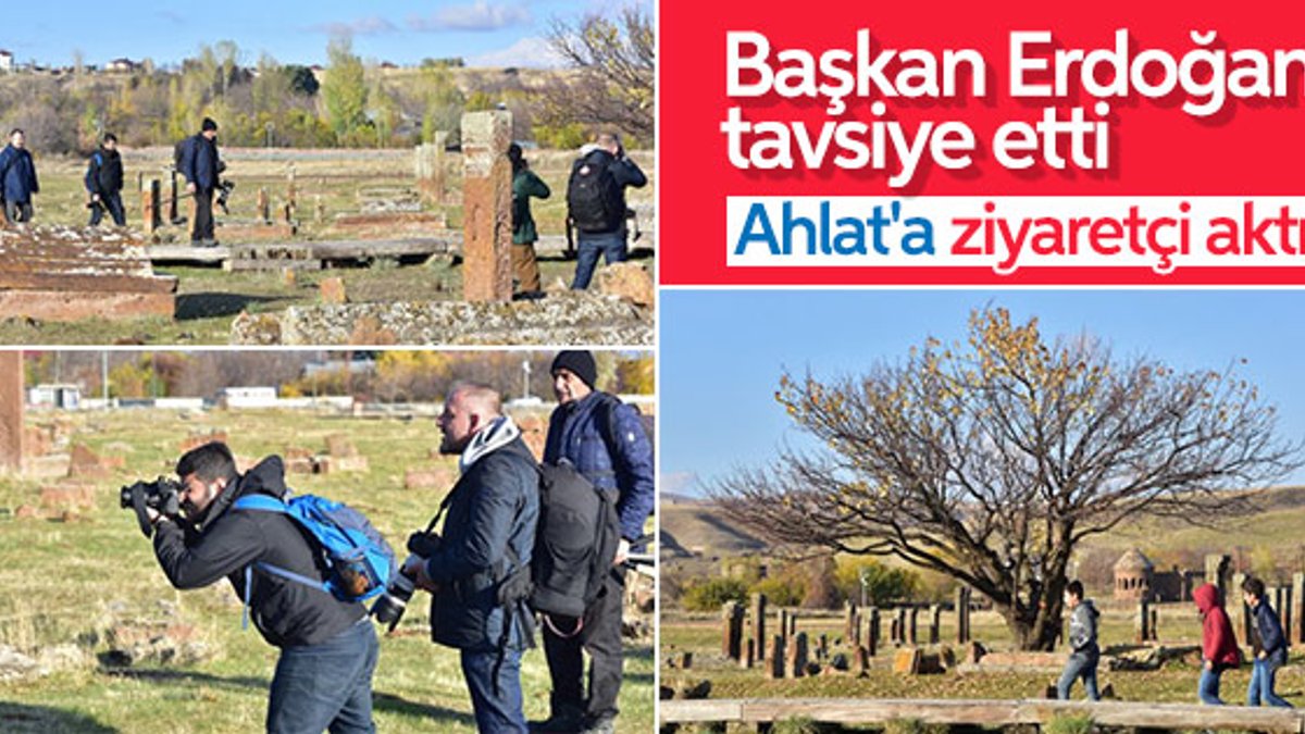 Ahlat Selçuklu Mezarlığı'na ziyaretçi akını