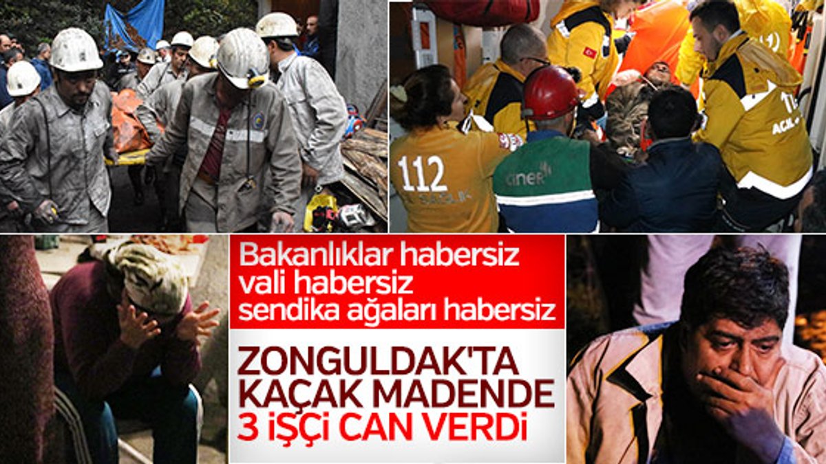 Zonguldak'ta kaçak maden ocağında patlama