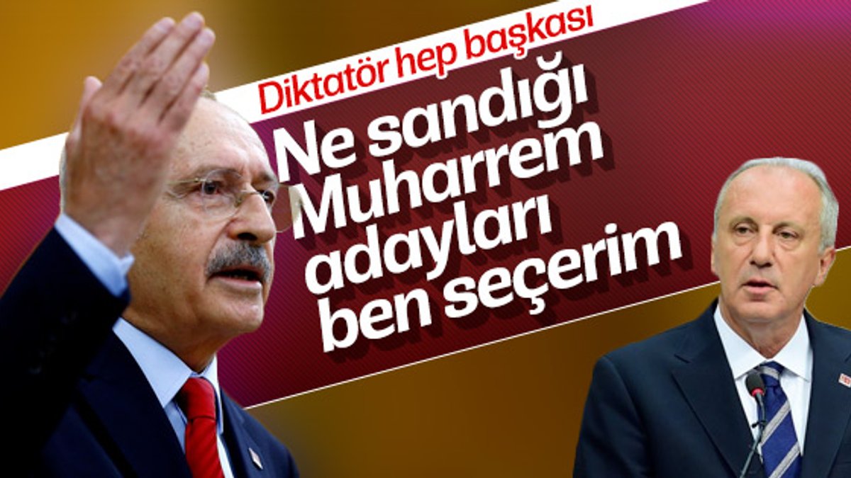 İnce'nin eğilim yoklaması talebi kabul edilmedi