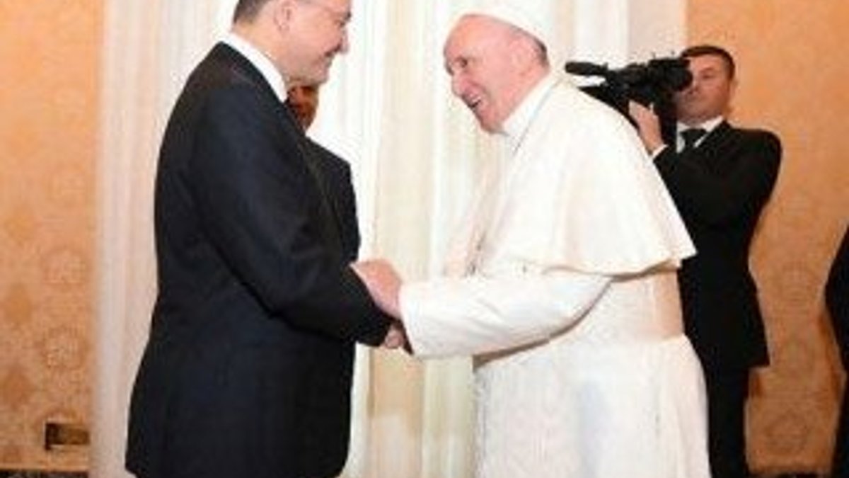 Irak Cumhurbaşkanı Salih’ten Papa’ya ziyaret