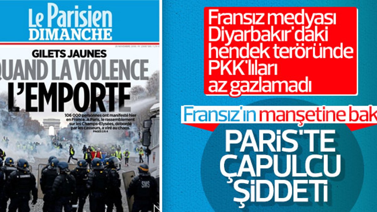 Fransız medyası eylemcilere çapulcu diyor