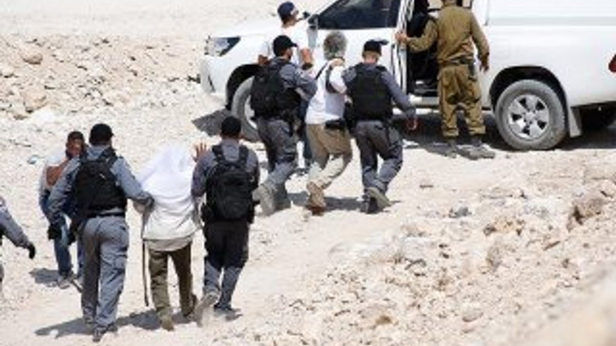 İsrail güçleri 45 Filistinliyi gözaltına aldı