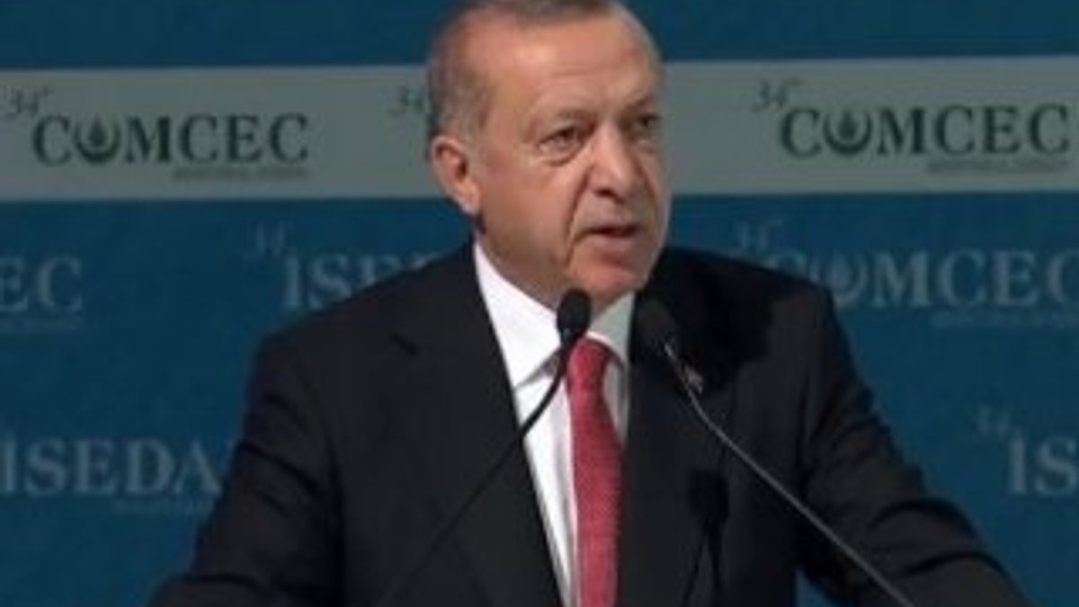 Başkan Erdoğan İSEDAK Toplantısı'nda konuştu