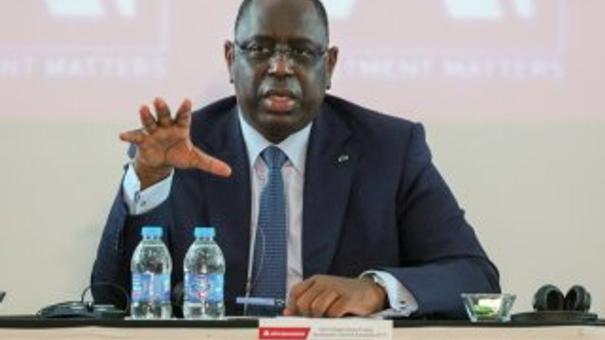 Senegal Cumhurbaşkanı tıp forumunda konuştu