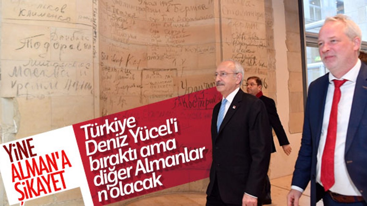 Kılıçdaroğlu Almanya'da Türkiye'yi kötüledi
