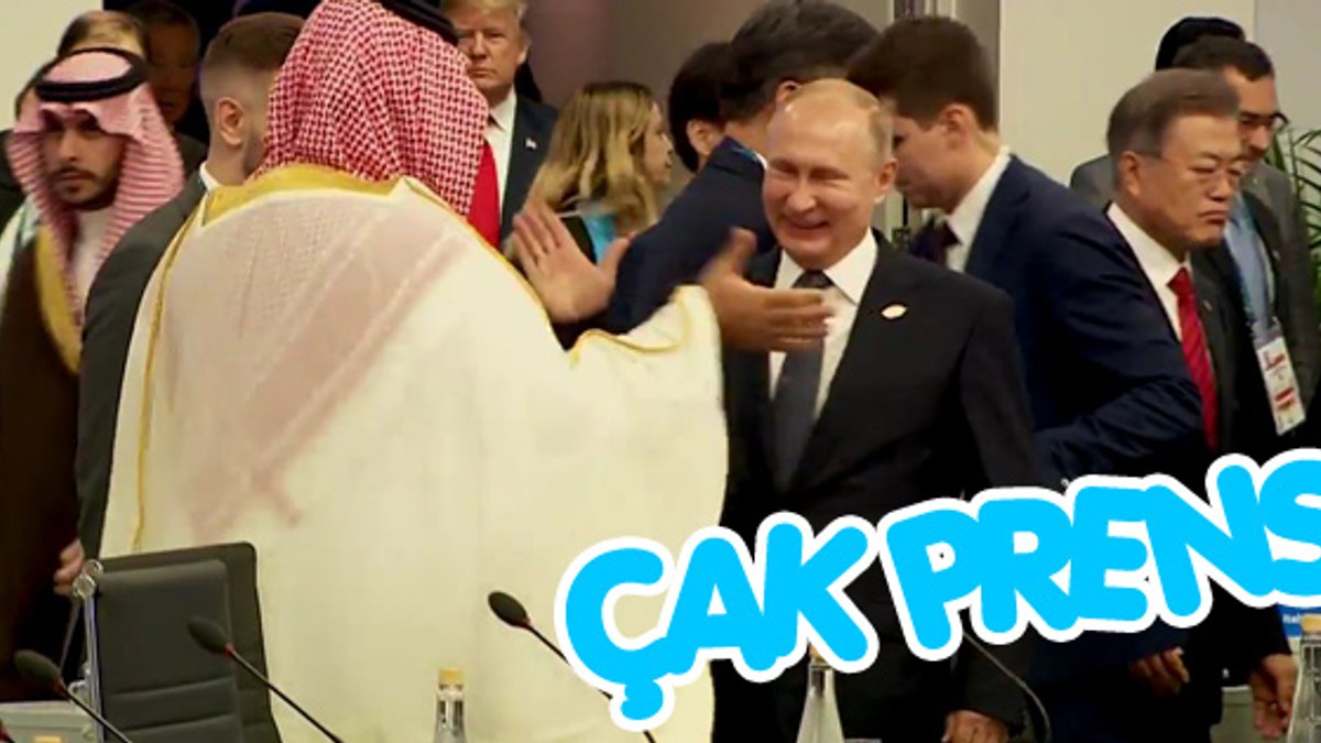 G-20'de Putin ve Selman tokalaşması