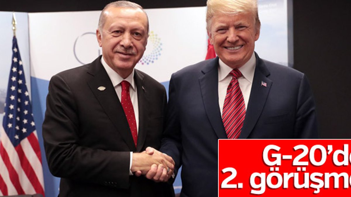 G-20'de Erdoğan-Trump görüşmesi