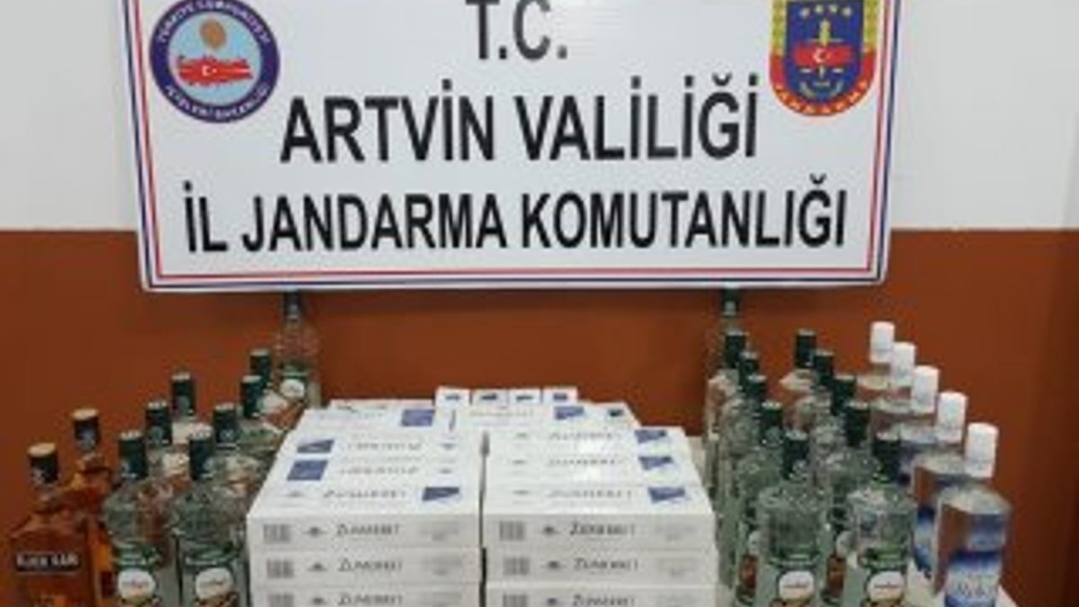 Artvin’de kaçakçılara darbe