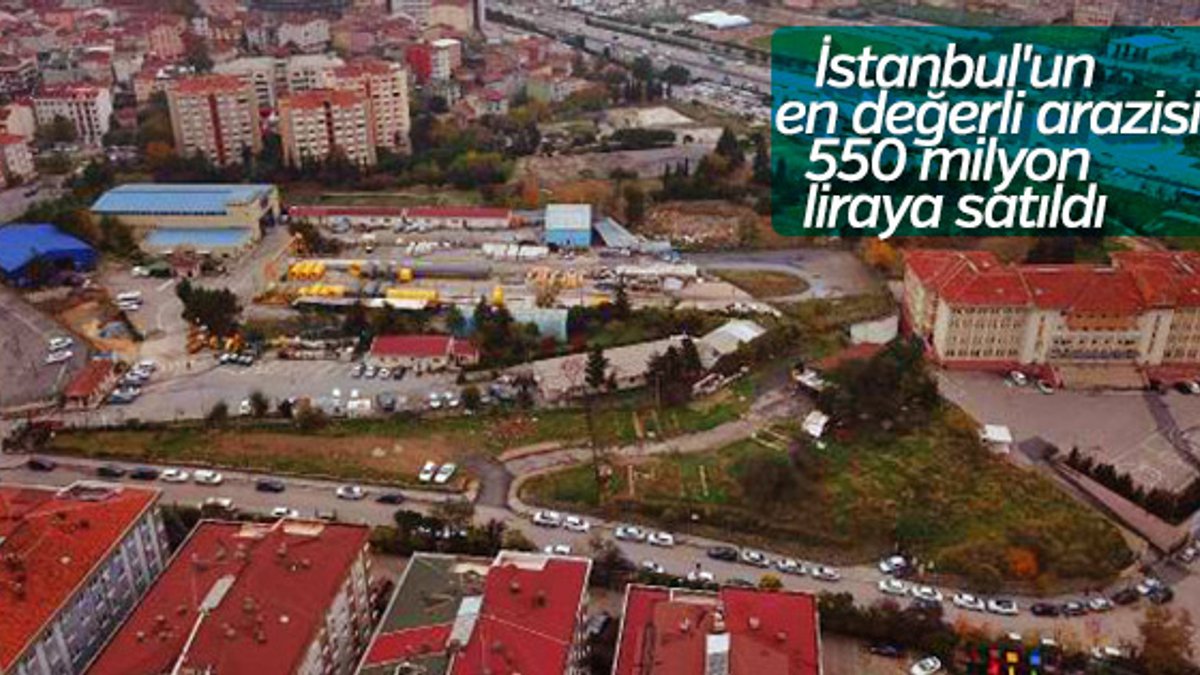 Üsküdar'daki dev arazi yeni sahibinin oldu