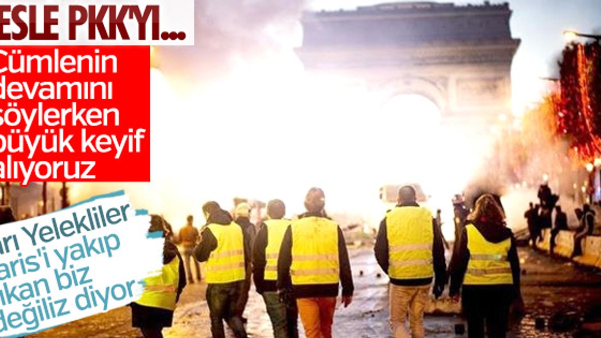 Fransız protestocu: Paris’i Kürt eylemciler yaktı