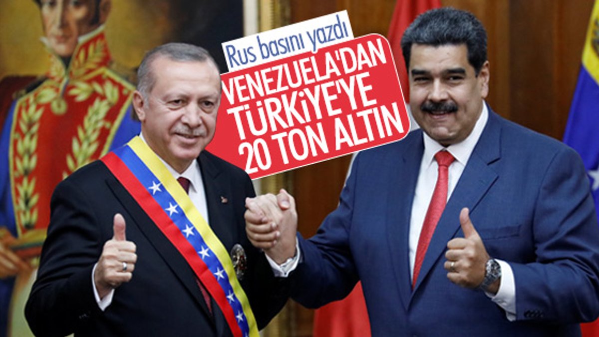 Venezuela'dan Türkiye'ye altın ihracı