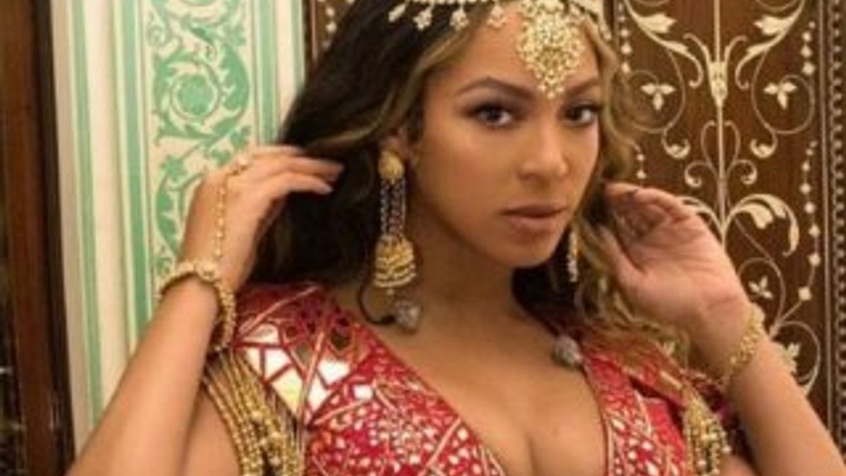 Hindistan'da yılın düğünü: Beyonce sahne aldı