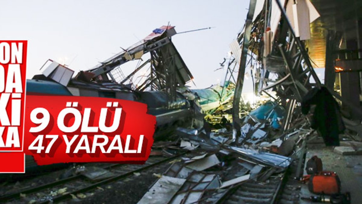 Ankara'da hızlı tren kazasında son durum