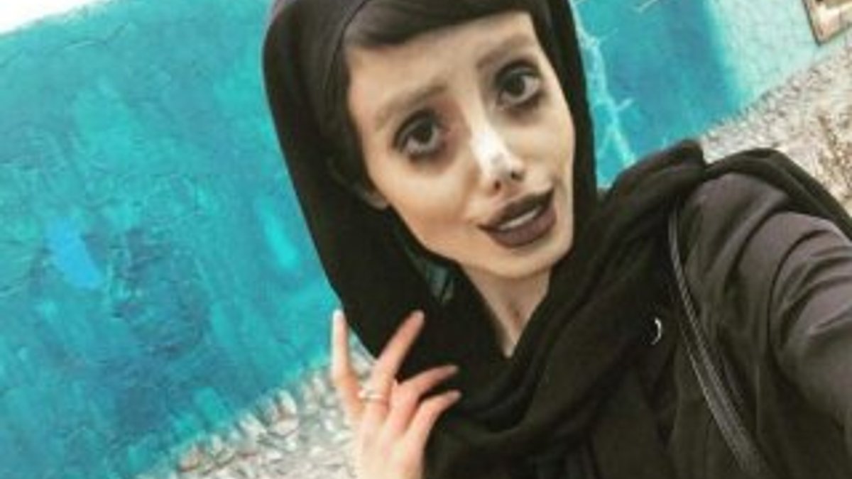 Angelina Jolie’ye benzemeye çalışan İranlı