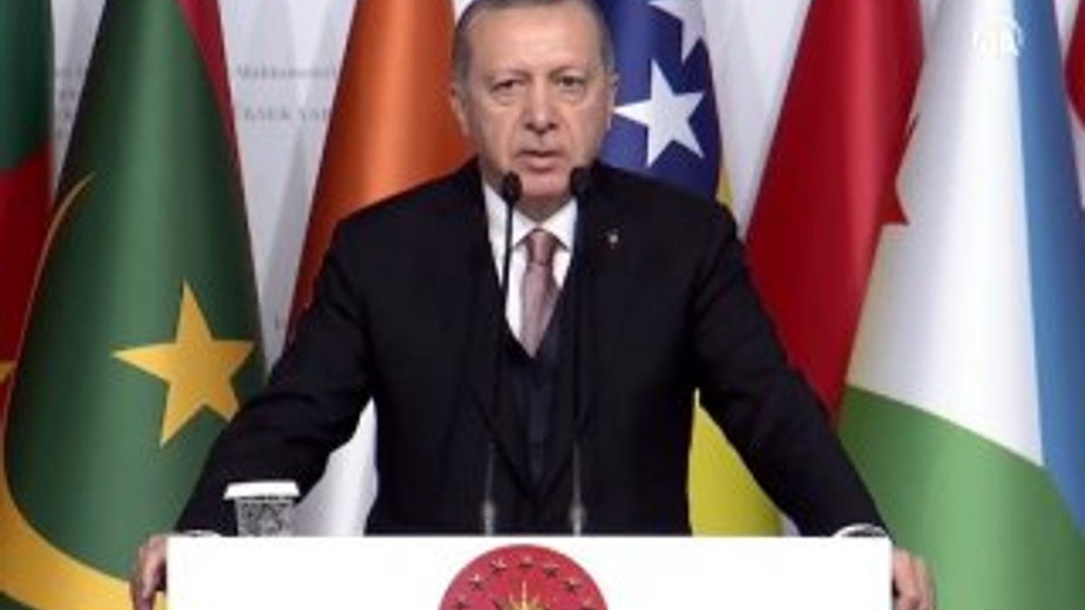 Cumhurbaşkanı Erdoğan Yargı Konferansı'nda