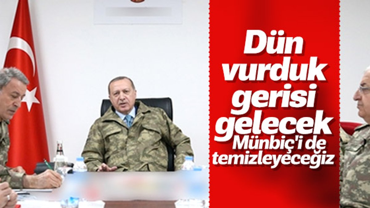 Erdoğan: Kararlılığımızı bozmaya çalışıyorlar